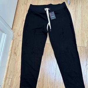 N:PHILANTHROPY Gravity Deconstructed Jogger Pants -Black -  brand new with tags!
